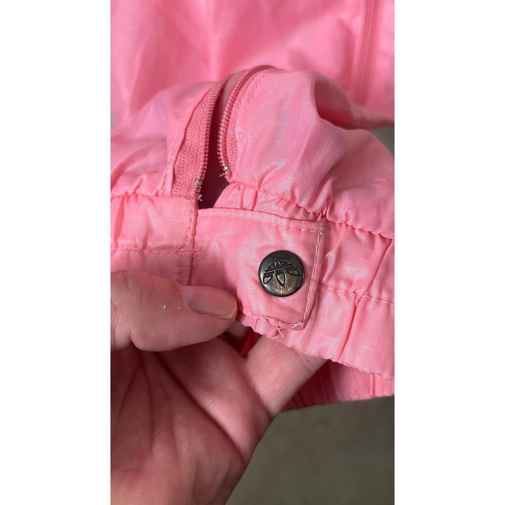 VINTAGE 70'S ADIDAS SPORTS PINK ZIP TRACK PANTS - Picture 8 of 11